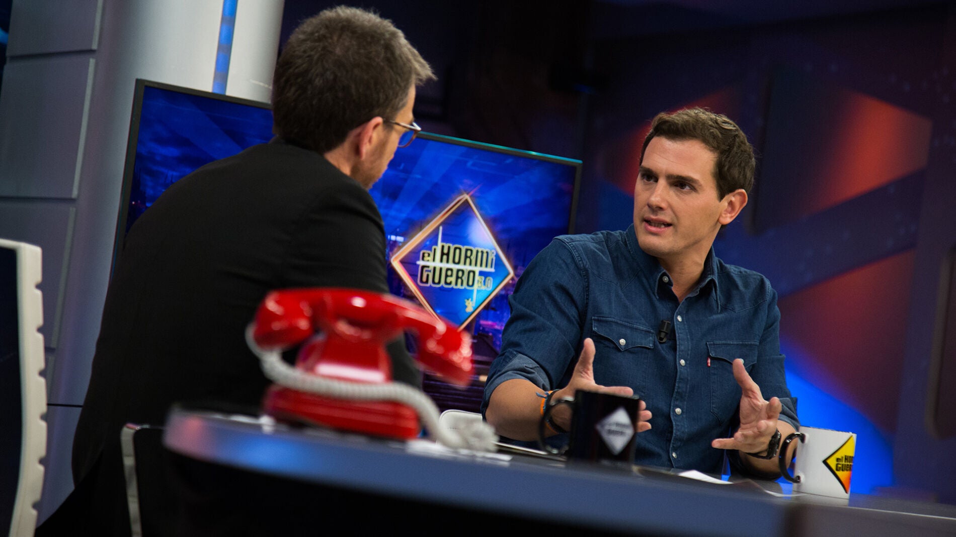 Albert Rivero, durante su entrevista en 'El Hormiguero'.