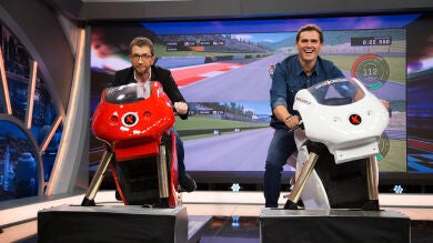 Pablo Motos y Albert Rivera compiten sobre ruedas en 'El Hormiguero 3.0'