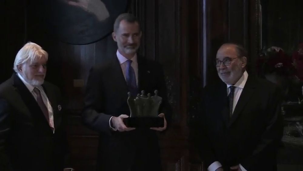Premio al rey en Argentina por su postura ante el desafío independentista en Cataluña