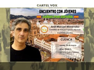 Vox se disculpa por usar una imagen de Cuenca (Ecuador) para un cartel de Cuenca (España)