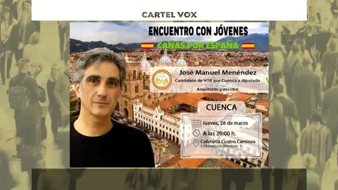 Vox se disculpa por usar una imagen de Cuenca (Ecuador) para un cartel de Cuenca (España) Vox se disculpa por usar una imagen de Cuenca (Ecuador) para un cartel de Cuenca (España)