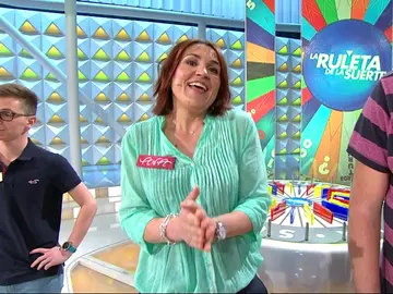 Ana anuncia en 'La ruleta de la suerte' el pretendiente de Laura Moure Ana anuncia en 'La ruleta de la suerte' el pretendiente de Laura Moure