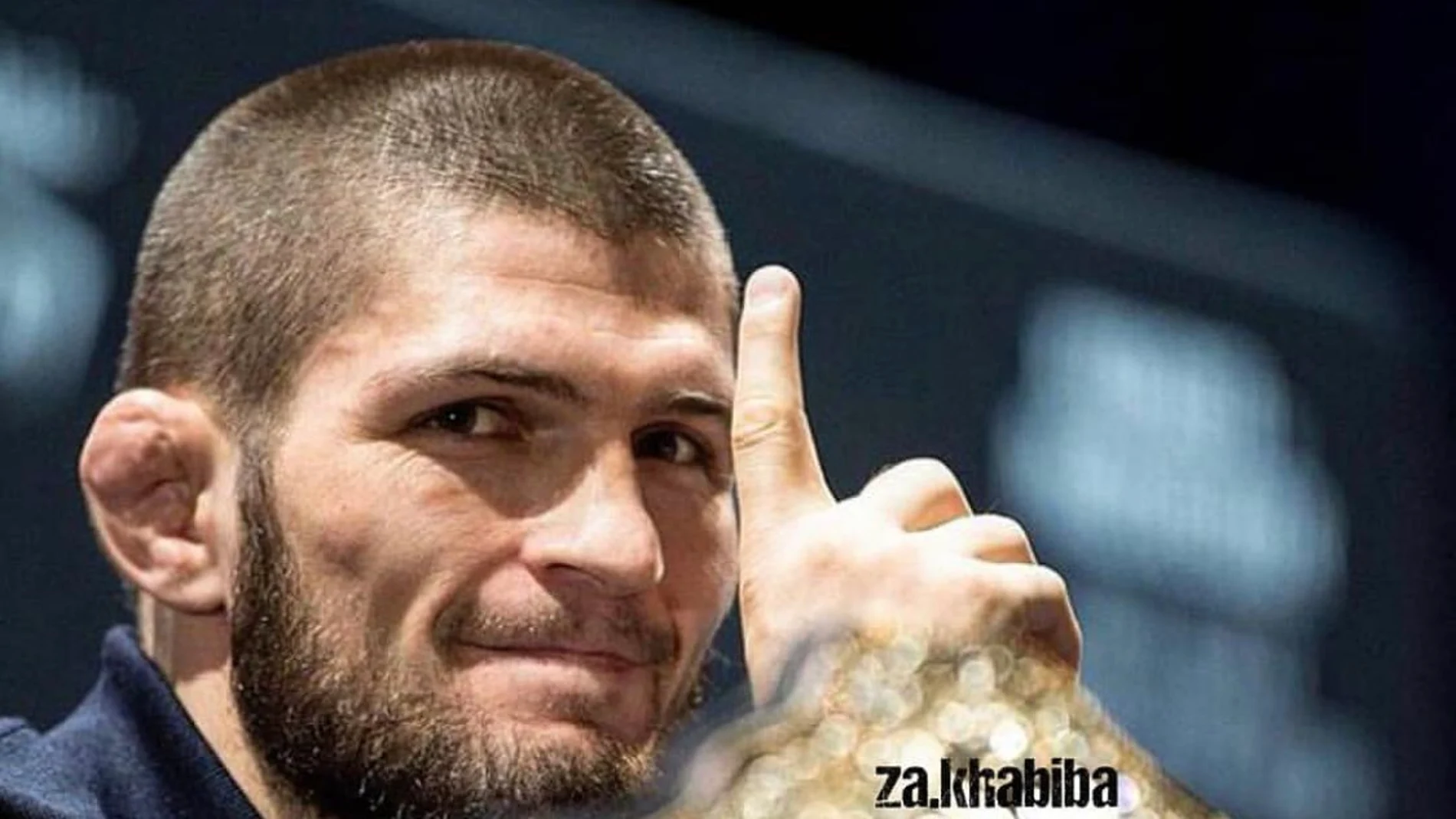 Khabib Nurmagomedov, a través de su Twitter Khabib Nurmagomedov, a través de su Twitter