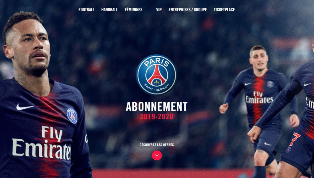 La imagen de la campaña de abonos para la temporada 2019-2020 del PSG