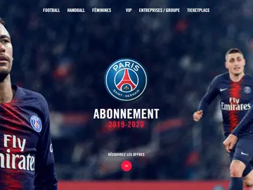 La imagen de la campaña de abonos para la temporada 2019-2020 del PSG La imagen de la campaña de abonos para la temporada 2019-2020 del PSG