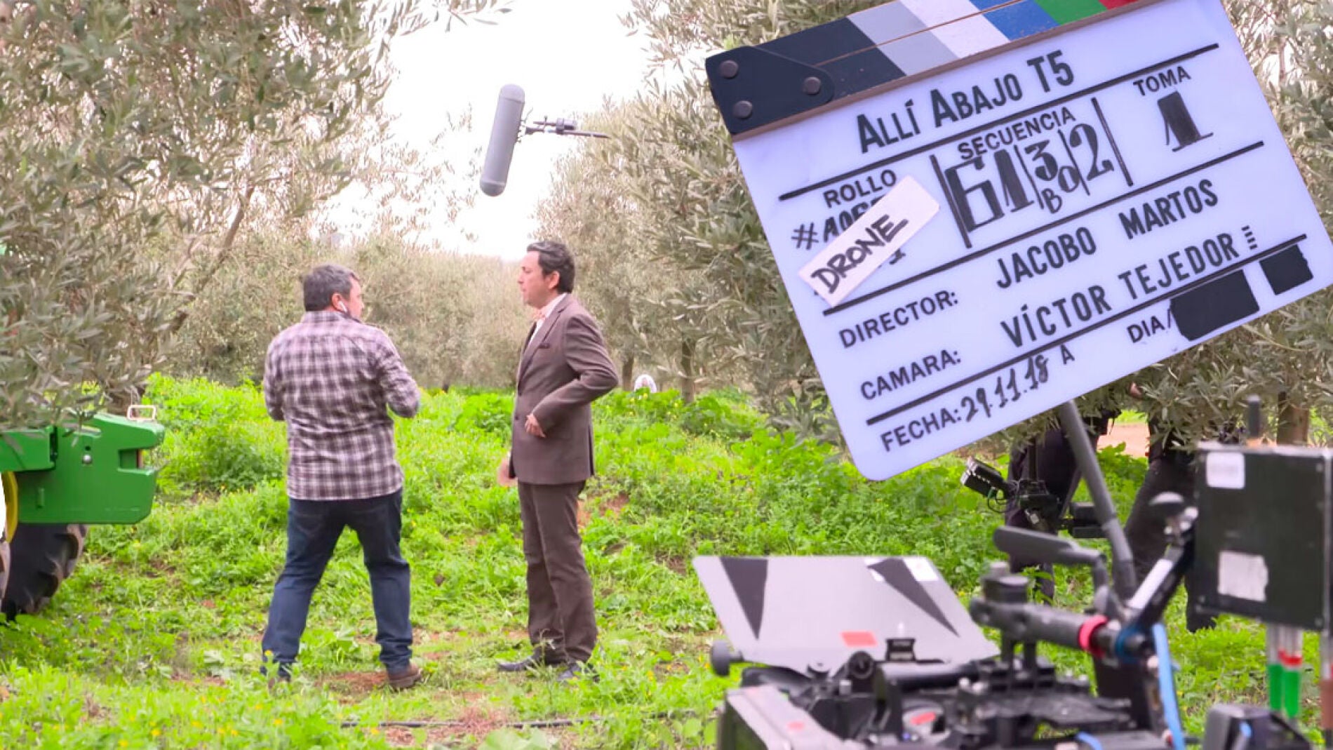 Un rodaje fr&iacute;o, a la carrera, divertido, en exteriores y con un equipo incre&iacute;ble