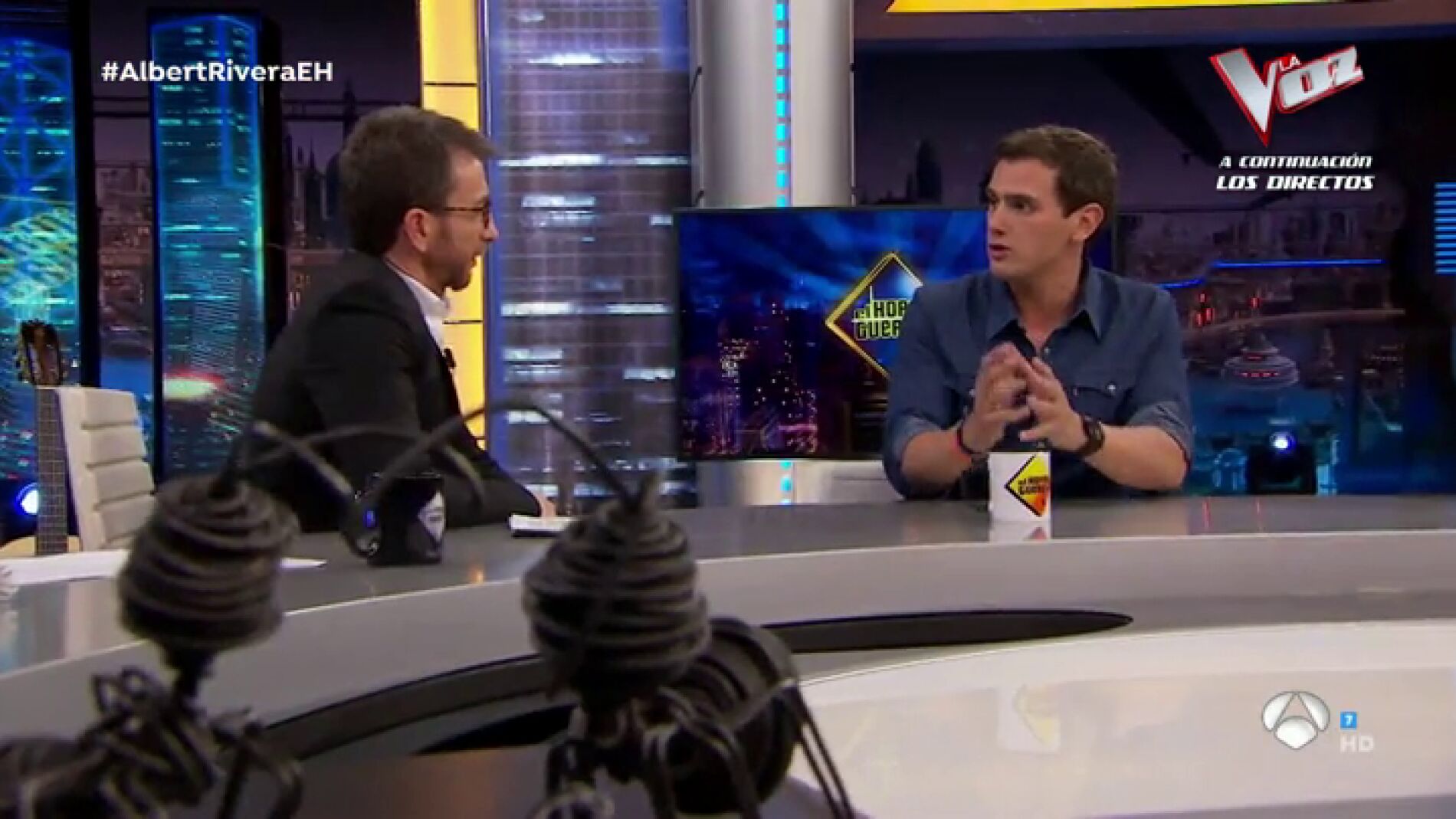 Albert Rivera deja clara las diferencias entre Ciudadanos y el PP o el PSOE en 'El Hormiguero 3.0'