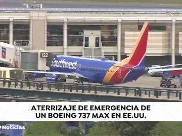 Un Boeing 737 Max 8 sin pasajeros aterriza de emergencia en Estados Unidos