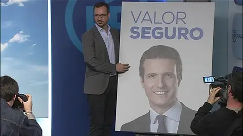 'Valor Seguro', el lema del PP para las elecciones generales del 28A 'Valor Seguro', el lema del PP para las elecciones generales del 28A