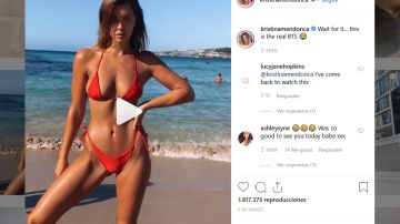 Instagram de la modelo Kristina Mendonca