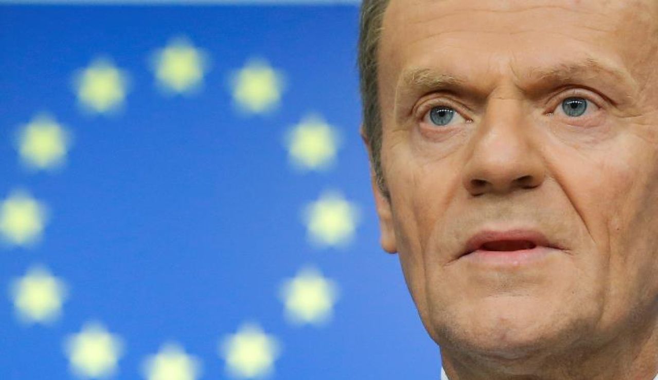 El presidente del Consejo Europeo, Donald Tusk El presidente del Consejo Europeo, Donald Tusk
