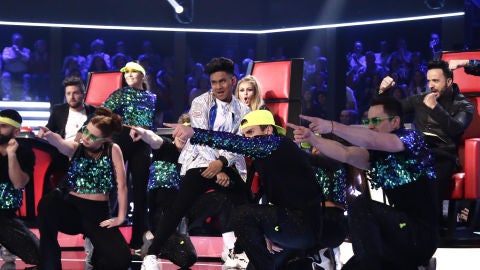 VÍDEO: Lion canta ‘Uptown funk’ en los Directos de ‘La Voz’