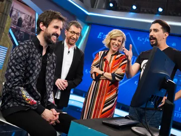 Revive la cienca completa en 'El Hormiguero 3.0' con Julián López y Cecilia Freire Revive la cienca completa en 'El Hormiguero 3.0' con Julián López y Cecilia Freire