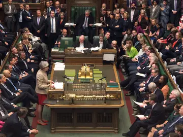 El Parlamento británico El Parlamento británico