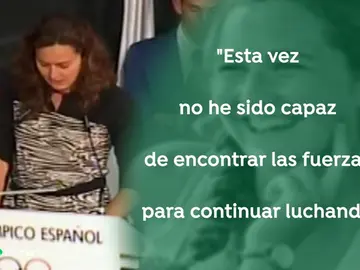 El duro relato de Anna Boada al anunciar su retirada por una depresión: "No he encontrado las fuerzas para luchar" El duro relato de Anna Boada al anunciar su retirada por una depresión: "No he encontrado las fuerzas para luchar"