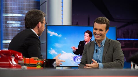 Pablo Casado condena en 'El Hormiguero 3.0' la expresión 'derechita cobarde': "El PP es un partido valiente"