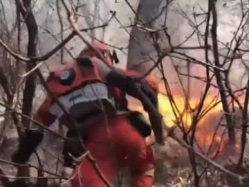 Incendio en China