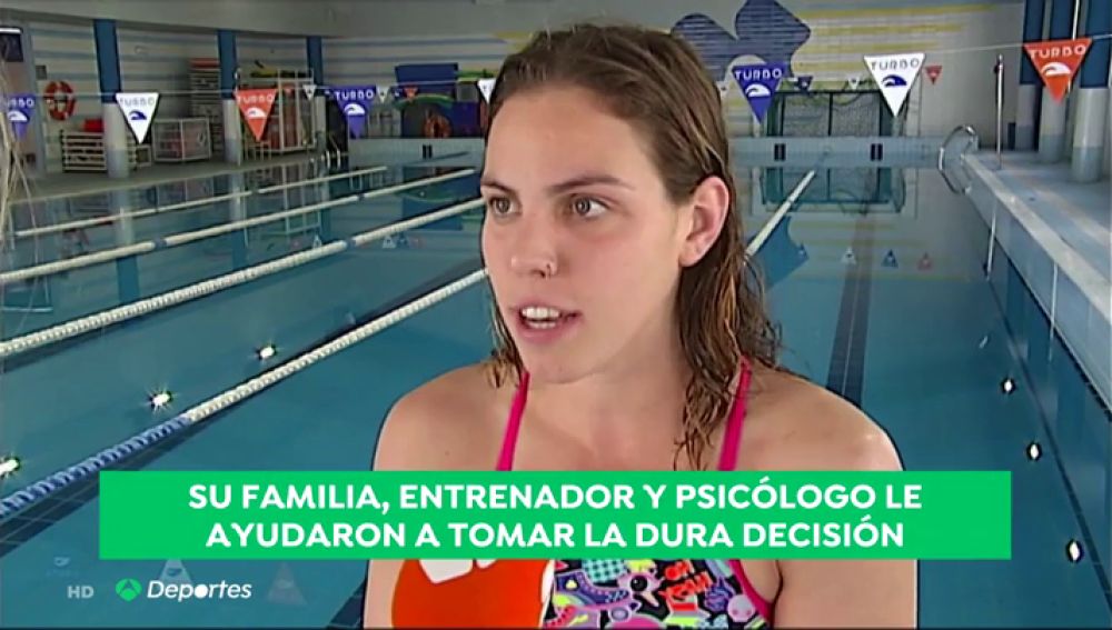 La historia de superación de la nadadora María Vilas: lo dejó por depresión y vuelve dos años después