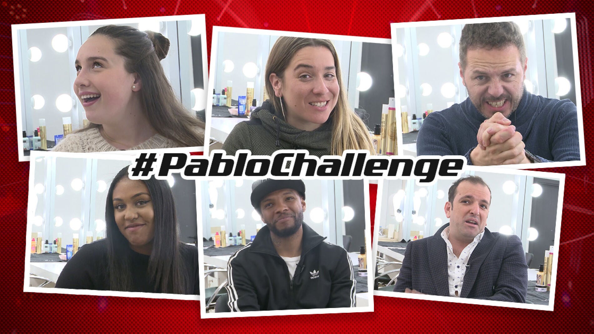 Los talents de 'La Voz' afrontan el #PabloChallenge con destreza y humor