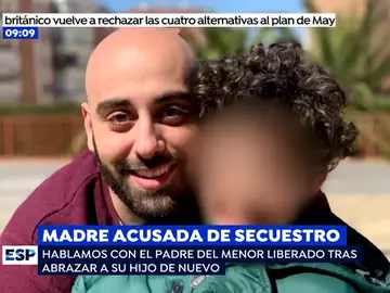 Rafael junto a su hijo Samuel Rafael junto a su hijo Samuel