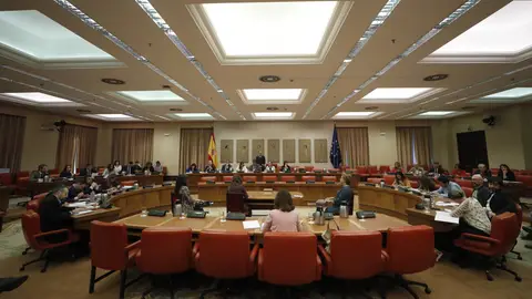 Vista general de la reunión de la Diputación Permanente en el Congreso de los Diputados Vista general de la reunión de la Diputación Permanente en el Congreso de los Diputados