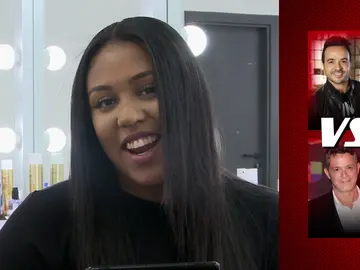 Linda se enfrenta a un divertido test en 'La Voz' Linda se enfrenta a un divertido test en 'La Voz'