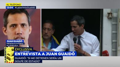 Juan Guaidó en Espejo Público: 