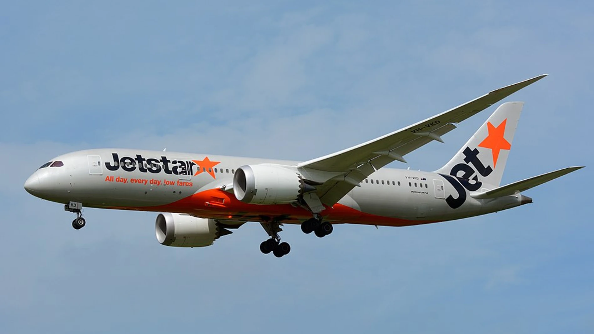 Un avión de Jetstar Airways Un avión de Jetstar Airways