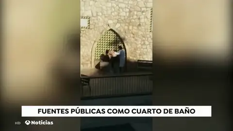 REEMPLAZO Cortan el agua de varias fuentes públicas de Calafell para evitar que se bañen los okupas REEMPLAZO Cortan el agua de varias fuentes públicas de Calafell para evitar que se bañen los okupas