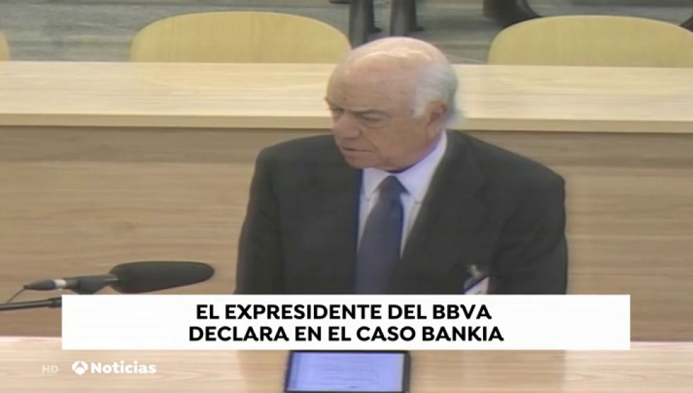 REEMPLAZO Francisco González, expresidente de BBVA:  "Las cuentas de Bankia estaban alejadas de la realidad"