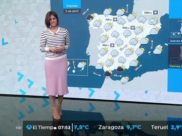 Lluvias, nevadas y bajada notable de las temperaturas 
