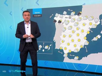 Roberto Brasero nos da la predicción del tiempo