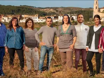 El cartel electoral de ERC Bonastre El cartel electoral de ERC Bonastre