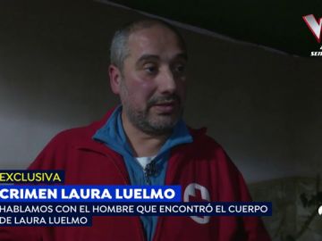 El hombre que encontró el cadáver de Laura Luelmo