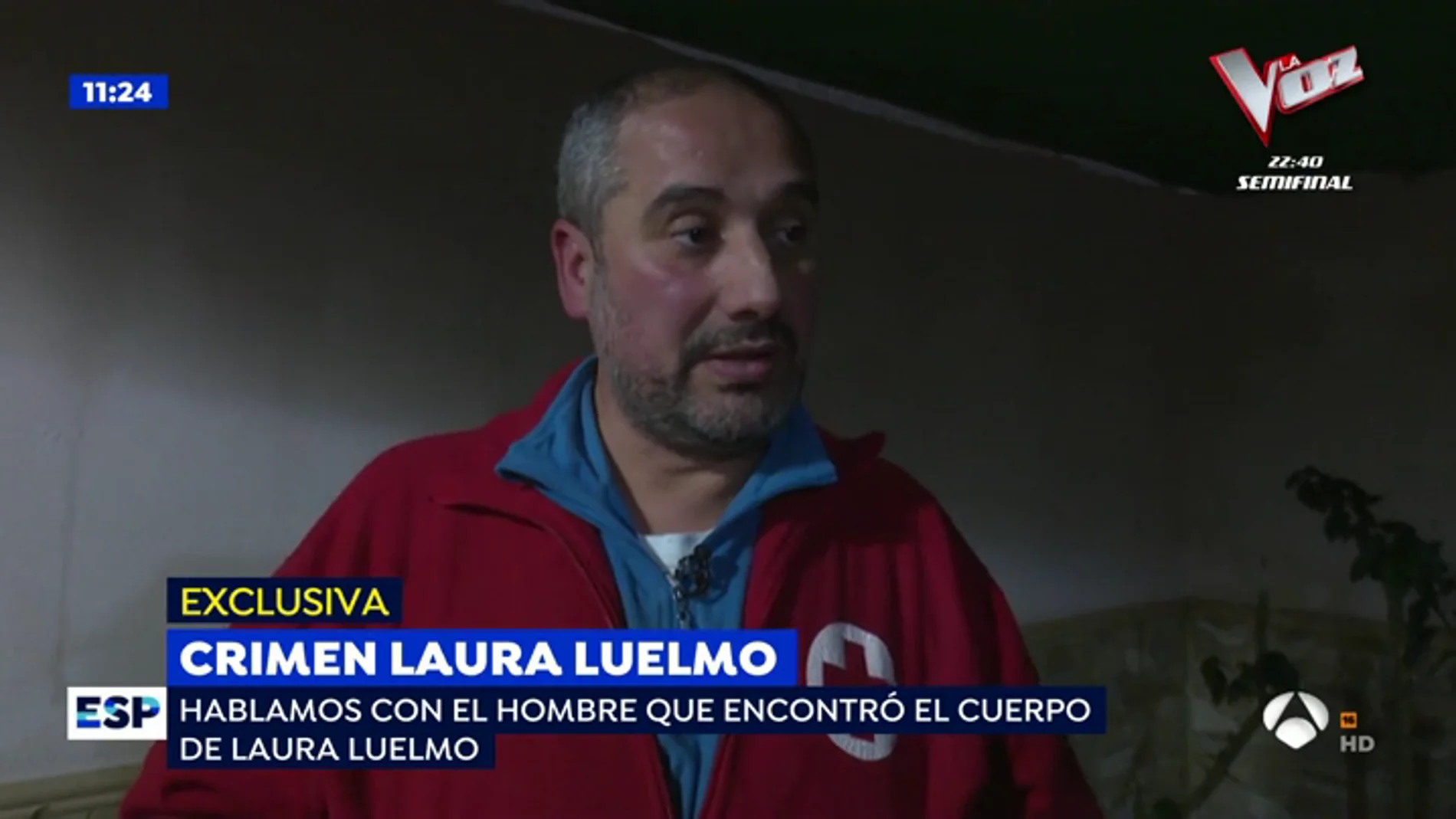 El hombre que encontró el cadáver de Laura Luelmo