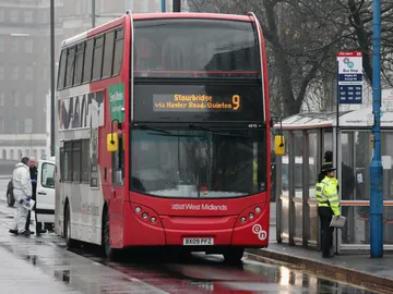 Un autobús de Birmingham Un autobús de Birmingham