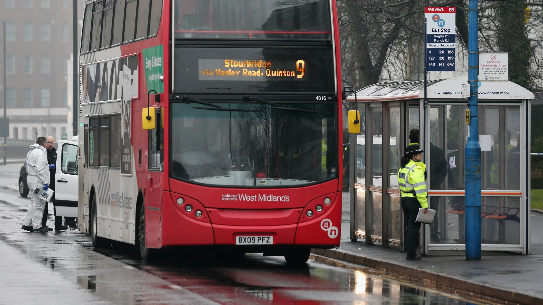 Un autobús de Birmingham Un autobús de Birmingham