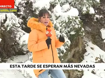 El temporal mantiene la cota de nieve a partir de los 400 metros en la zona norte de España El temporal mantiene la cota de nieve a partir de los 400 metros en la zona norte de España