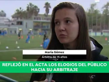 "Qué ovarios tienes": el acta viral de una árbitra de 15 años "Qué ovarios tienes": el acta viral de una árbitra de 15 años