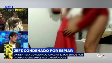 VÍDEO | Así grababa un dentista a su recepcionista cuando se desnudaba para cambiarse de ropa