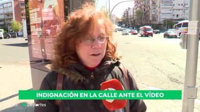 Indignación en la calle ante las frases machistas del NODO en el fútbol: 