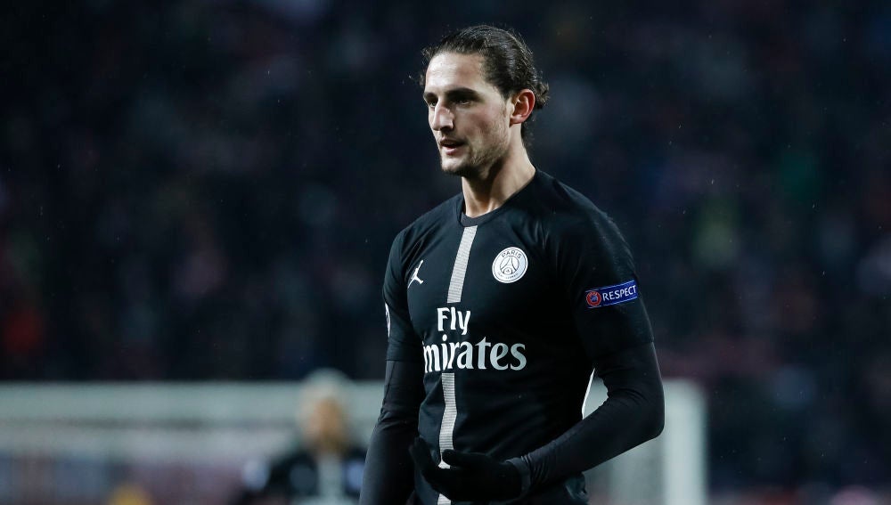 Adrien Rabiot, en un partido con el PSG