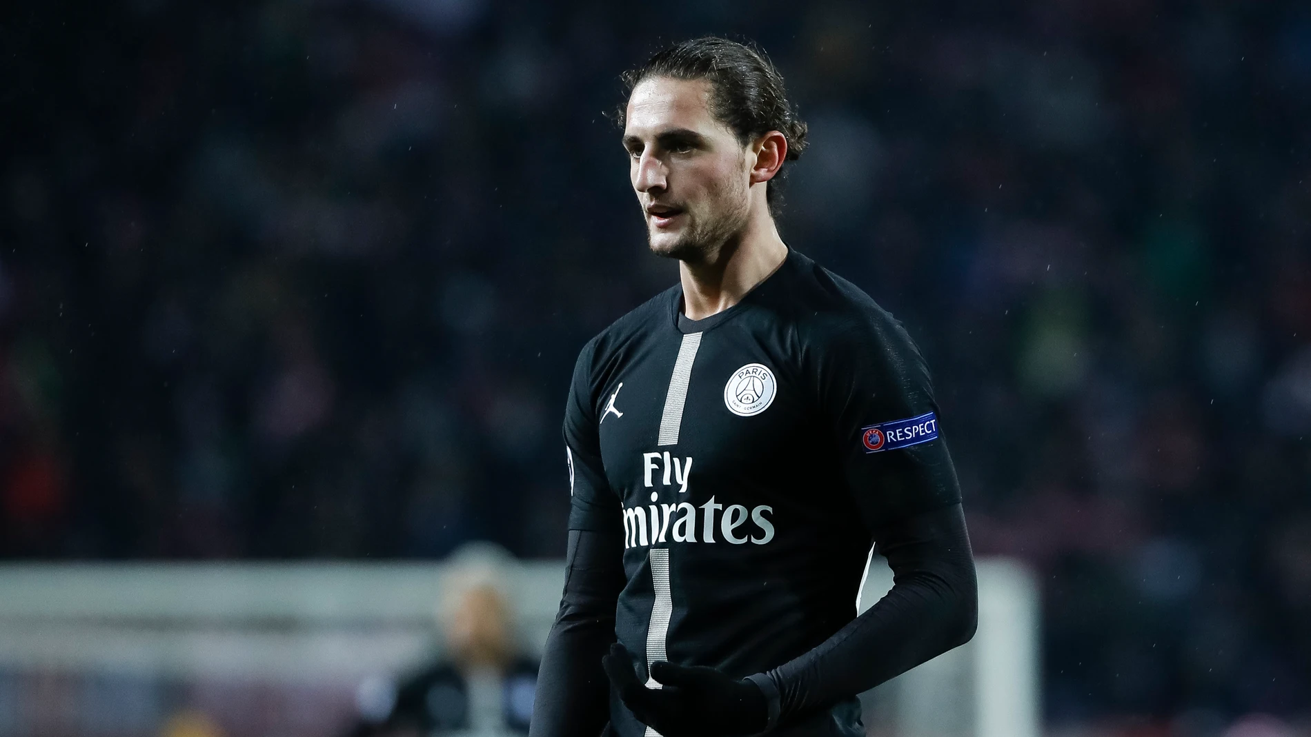 Adrien Rabiot, en un partido con el PSG Adrien Rabiot, en un partido con el PSG