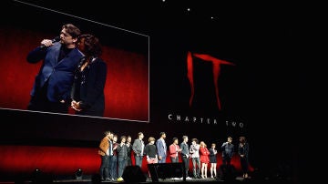 El reparto de 'It: Capítulo 2' en la CinemaCon