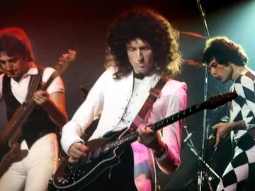 Actuación de Queen en 1977 Actuación de Queen en 1977