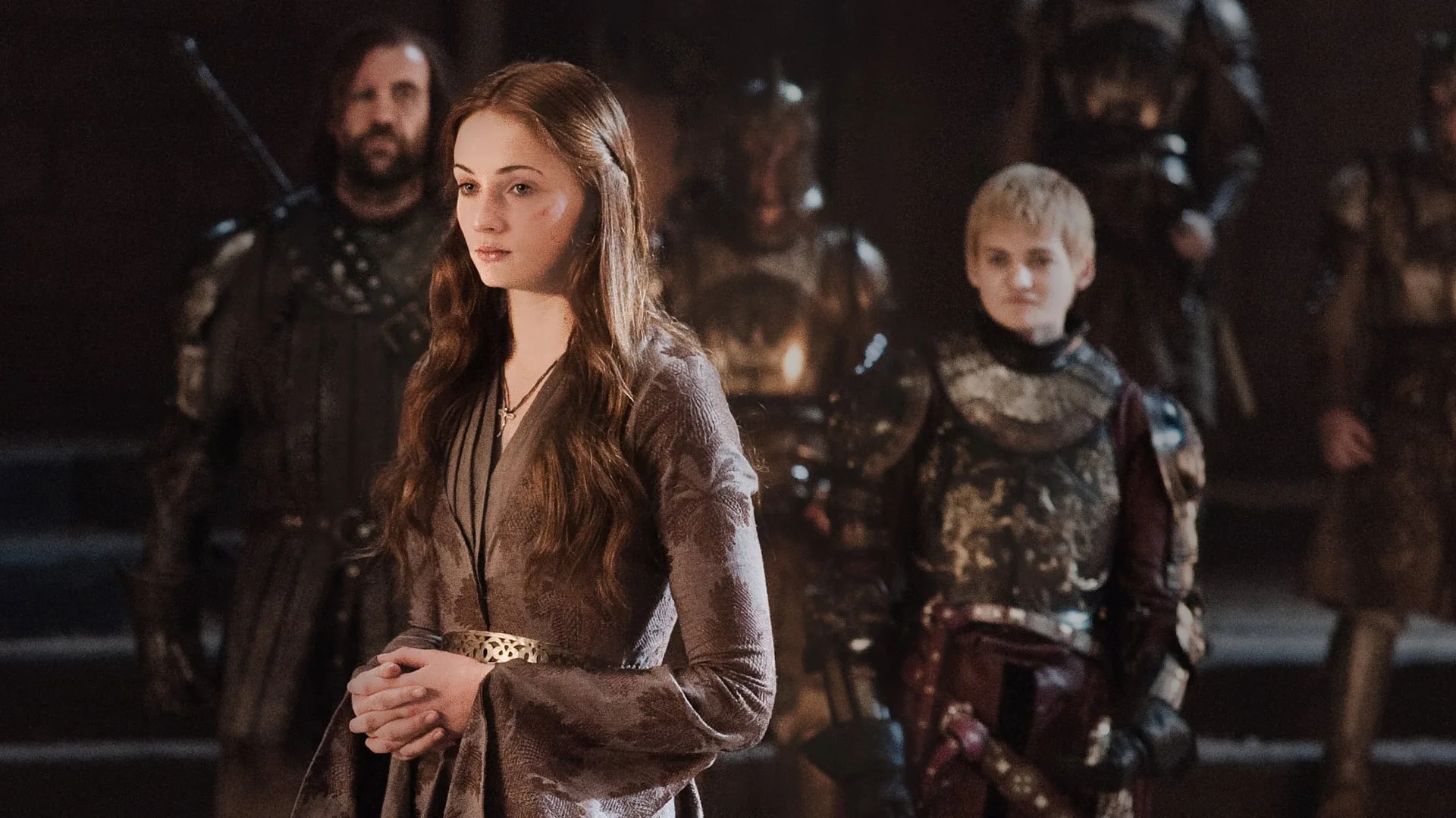 Sophie Turner y Jack Gleeson Sansa Stark y Joffrey Baratheon en 'Juego de Tronos' Sophie Turner y Jack Gleeson Sansa Stark y Joffrey Baratheon en 'Juego de Tronos'