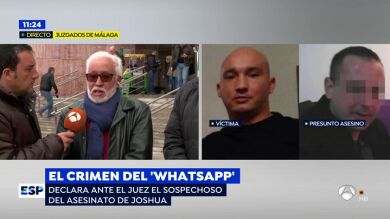 El presunto 'asesino del WhatsApp' sufre un brote psicótico antes de declarar ante el juez 