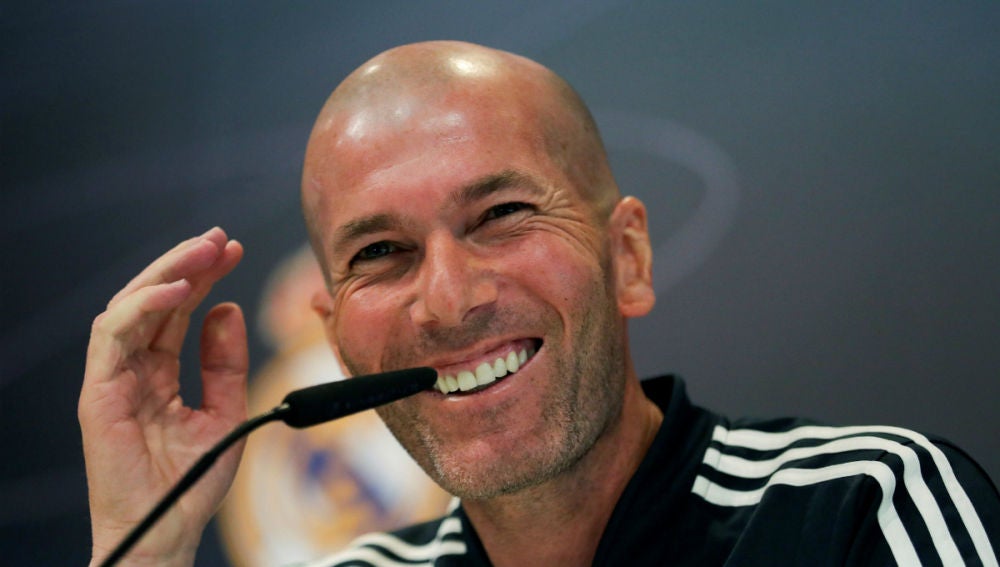 Zidane, en rueda de prensa