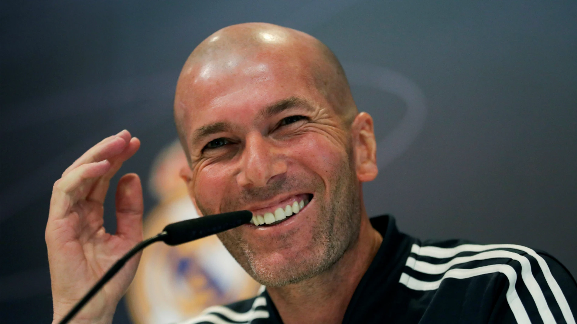 Zidane, en rueda de prensa Zidane, en rueda de prensa