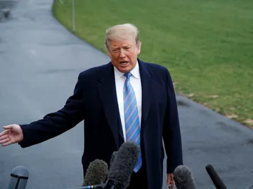 El presidente estadounidense, Donald Trump El presidente estadounidense, Donald Trump